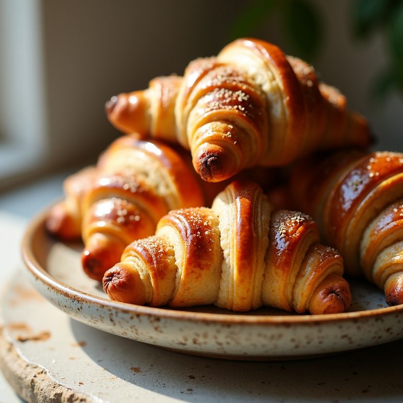 Rugelaj de nuez y canela